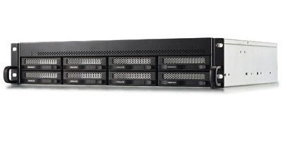 TerraMaster U8-500 PLUS serveur de stockage NAS Rack (2 U) Intel® Core™ i7 16 Go DDR5 0 To Noir