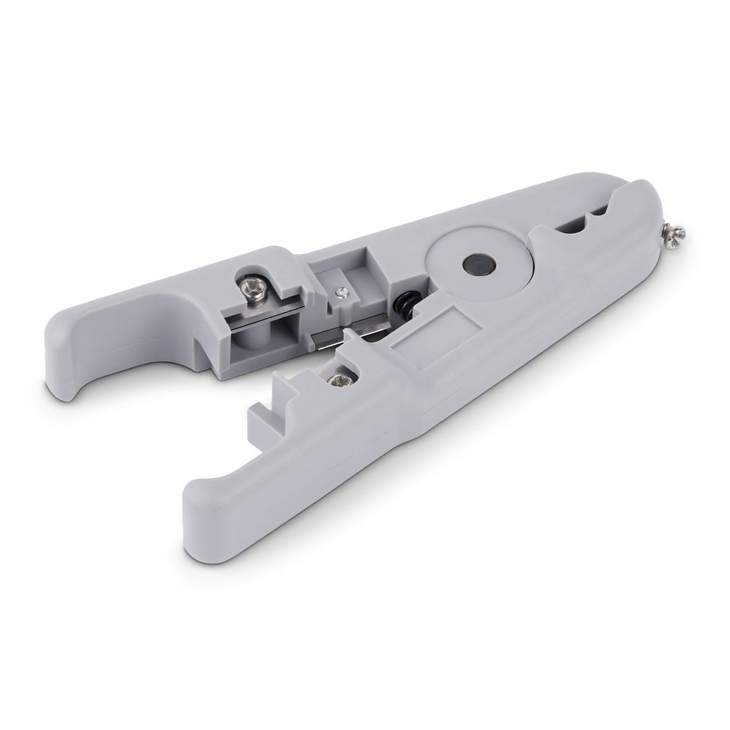 StarTech.com Pince à Dénuder et à Couper les Câbles Réseau, Pince à Dénuder Professionnelle pour Câbles UTP/FTP/STP/Coax, Dénudeur pour Câbles Réseau, Outil Rotatif pour Dénuder et Couper les Câbles