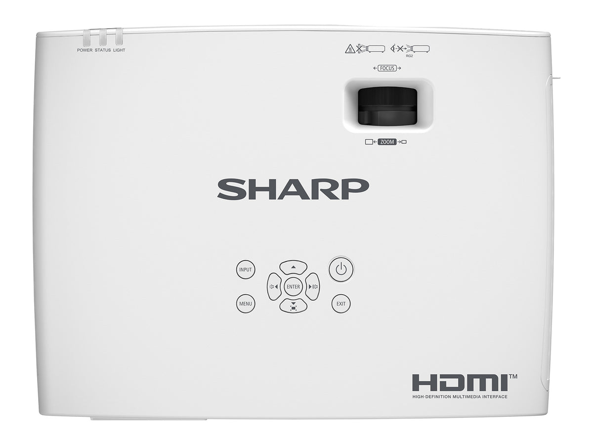 Sharp E501U Projecteur Laser 3LCD WUXGA 1920x1200 5000 ANSI Lumens Blanc