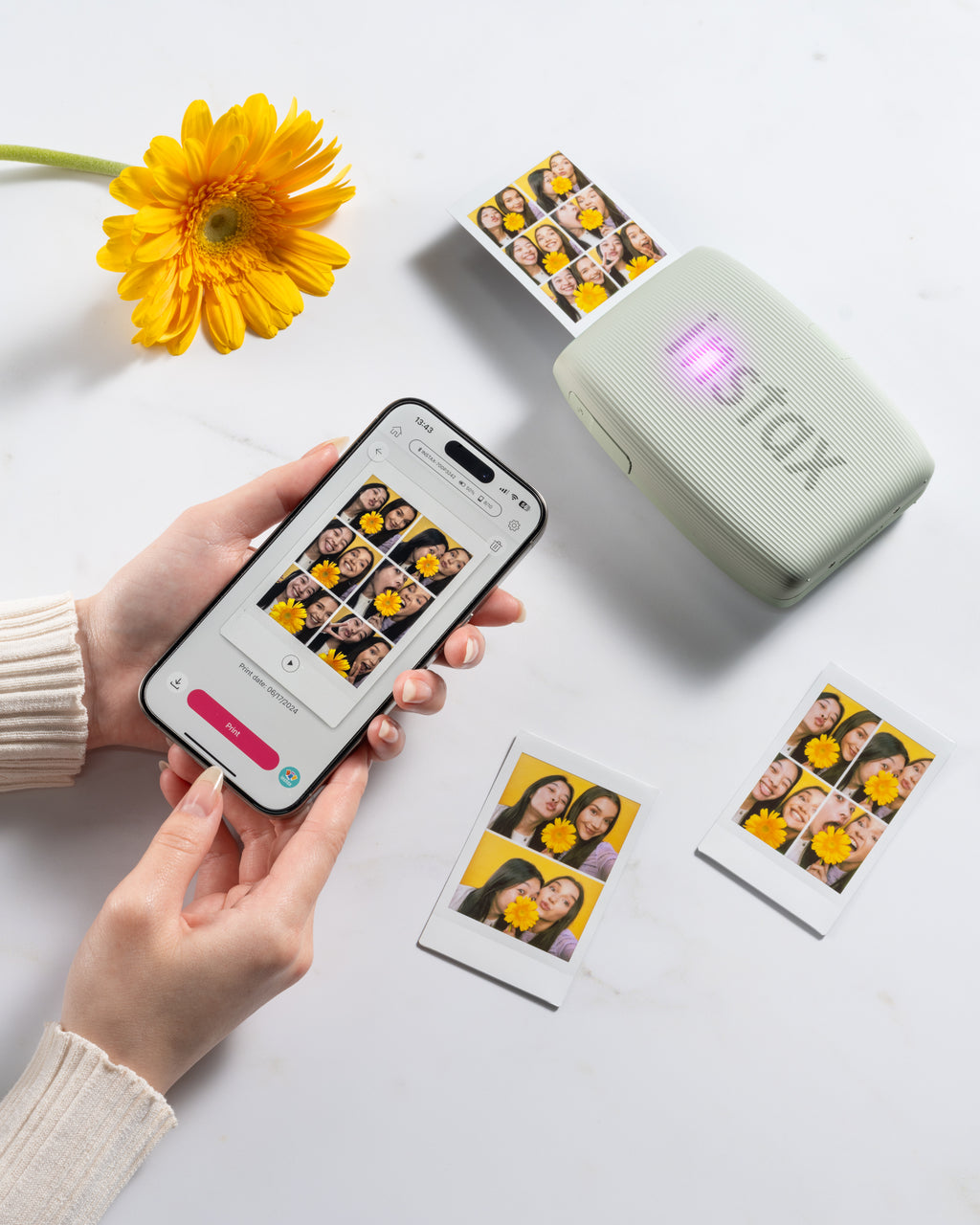 Fujifilm Instax Mini Link3 imprimante photo 800 x 600 DPI 2.4" x 1.8" (6.2x4.6 cm)