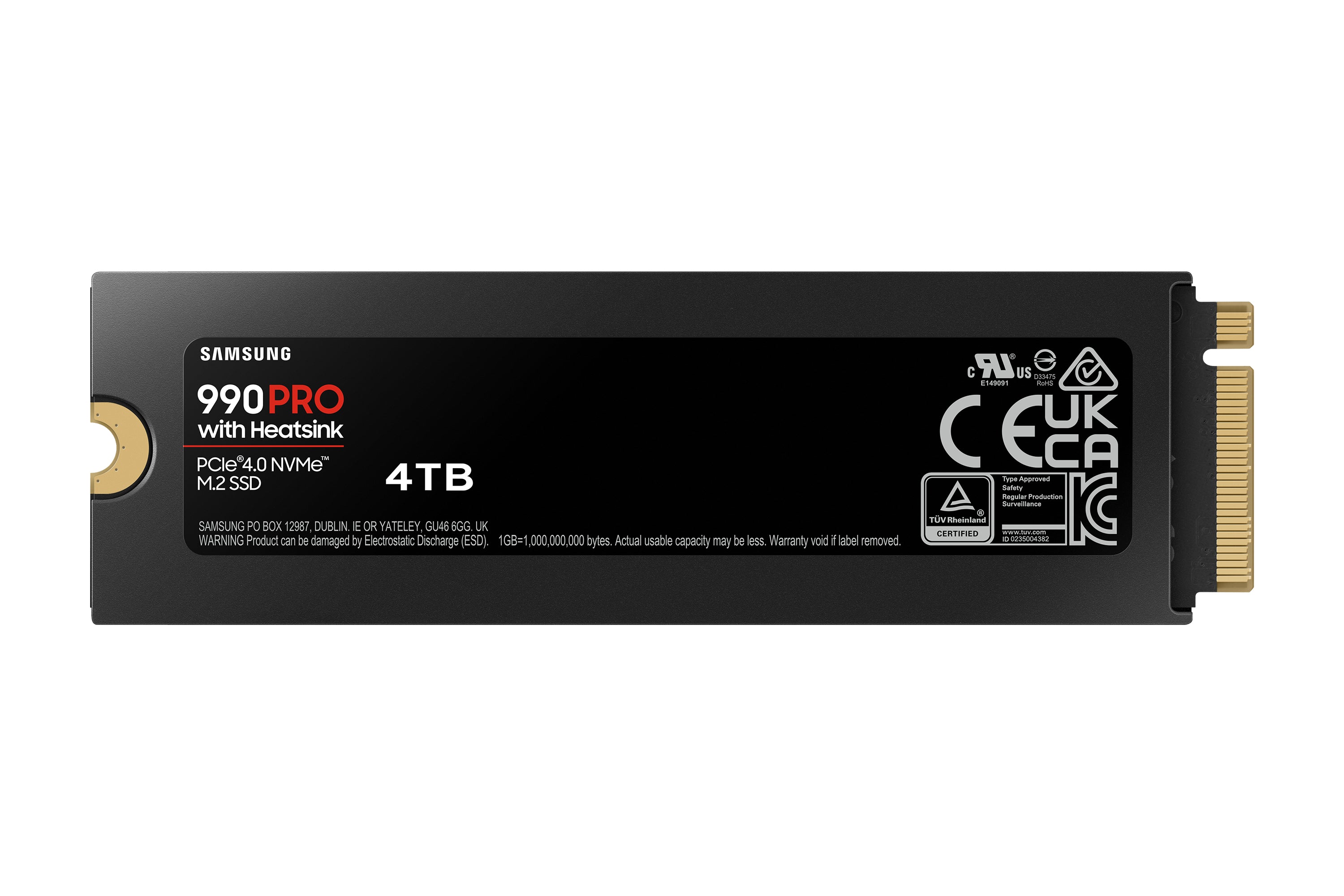 Samsung Samsung 990 Pro 4 To M.2 PCI Express 4.0 NVMe V-NAND TLC