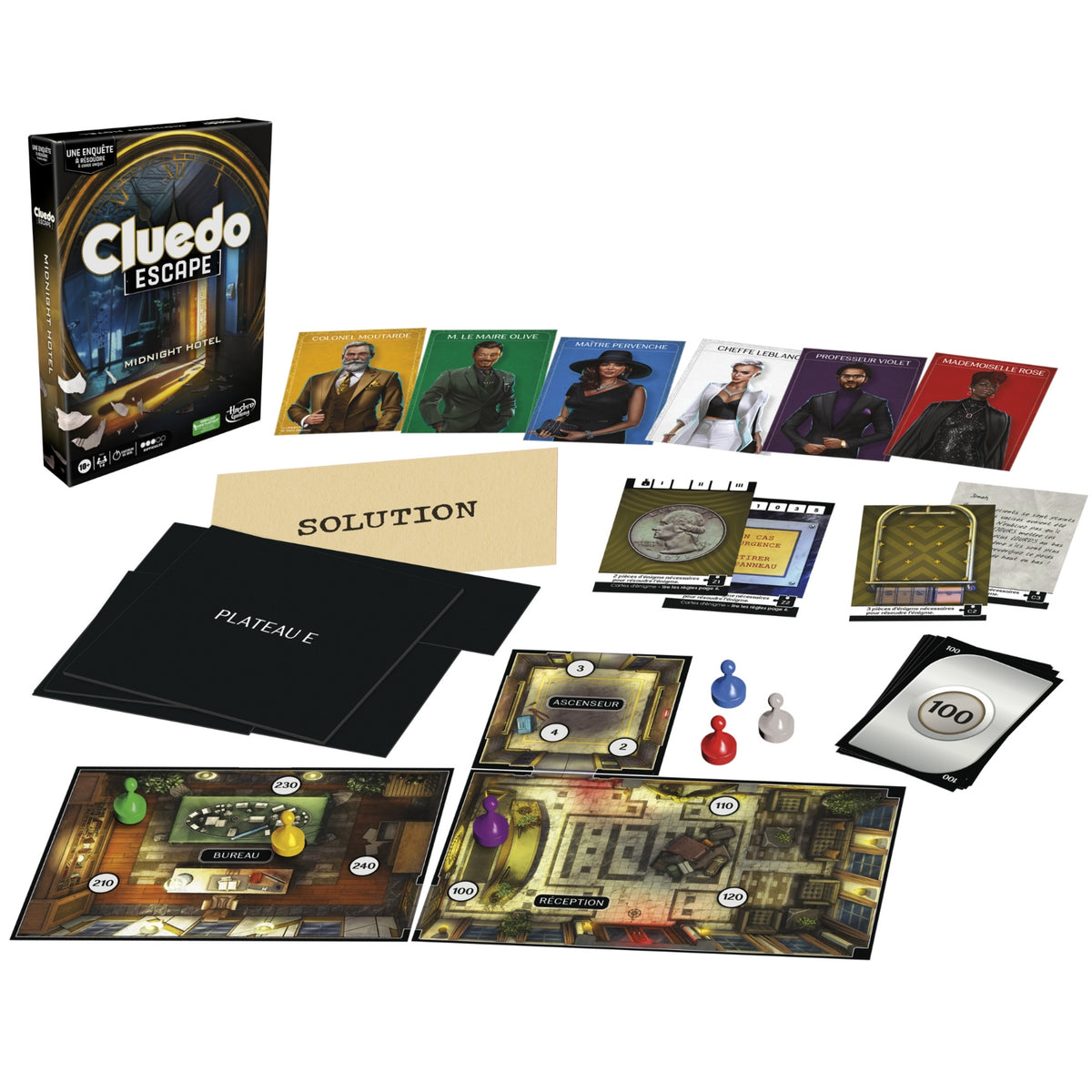 Hasbro Cluedo Escape Midnight Hotel