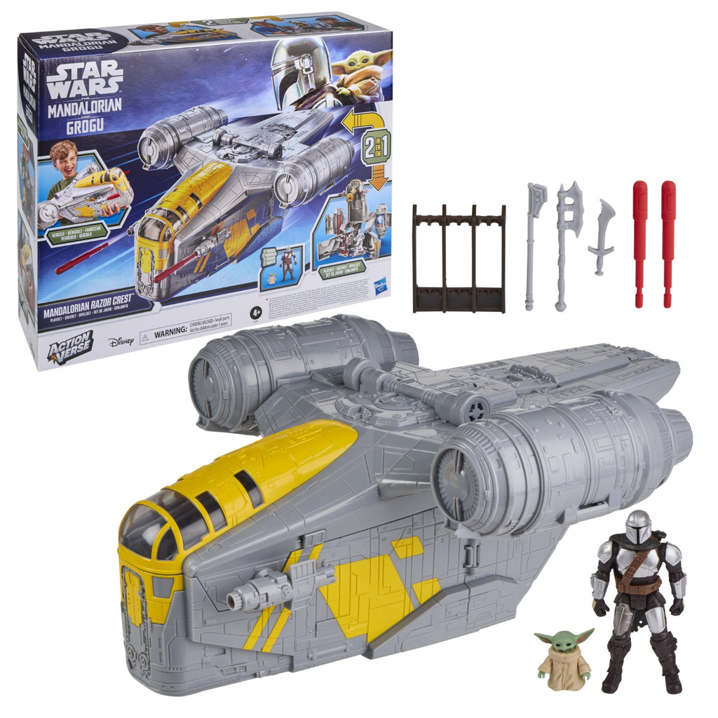 Coffret Star Wars ActionVerse Mandalorian Razor Crest
