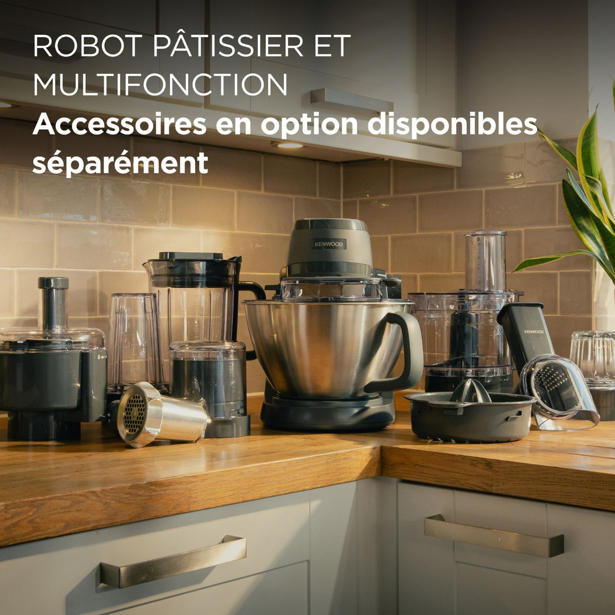 Kenwood Robot patissier 1000W - KHC30.050GY