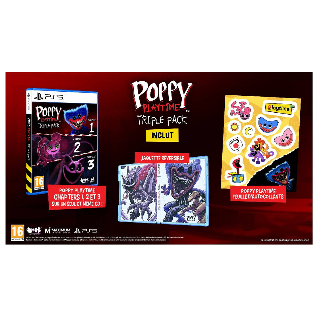 Maximum Poppy Playtime Triple Pack PS5