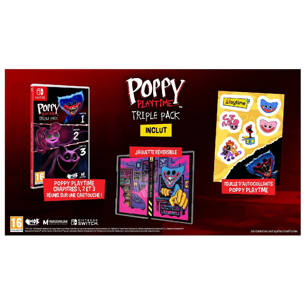 Maximum Poppy Playtime Triple Pack Switch