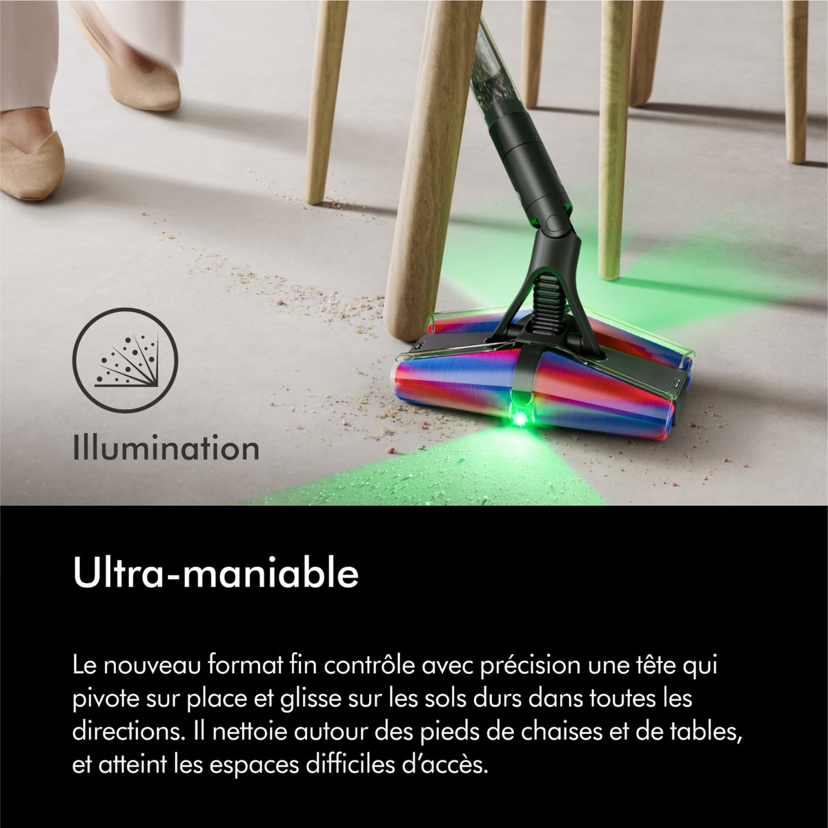 Dyson Aspirateur balai Pencilvac Fluffycones