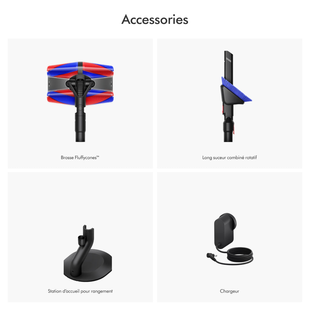 Dyson Aspirateur balai Pencilvac Fluffycones