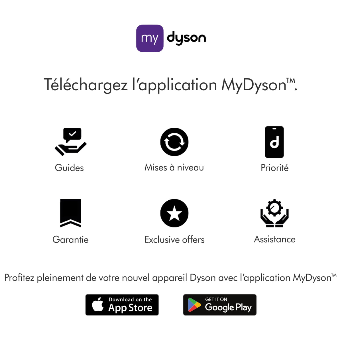 Dyson Aspirateur balai Pencilvac Fluffycones