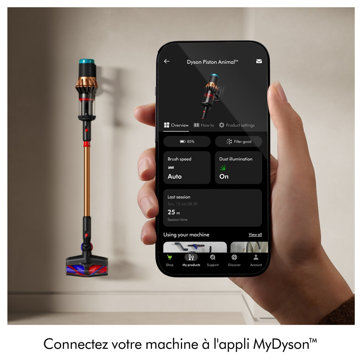 Dyson Aspirateur balai V16 Piston Animal