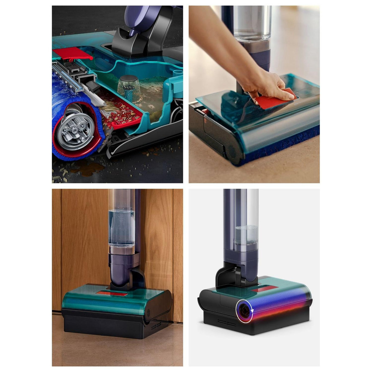 Dyson Aspirateur laveur Clean+Wash Hygiene