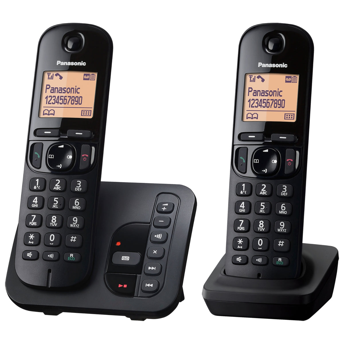 Téléphone Fixe Duo KX-TGC222FRB