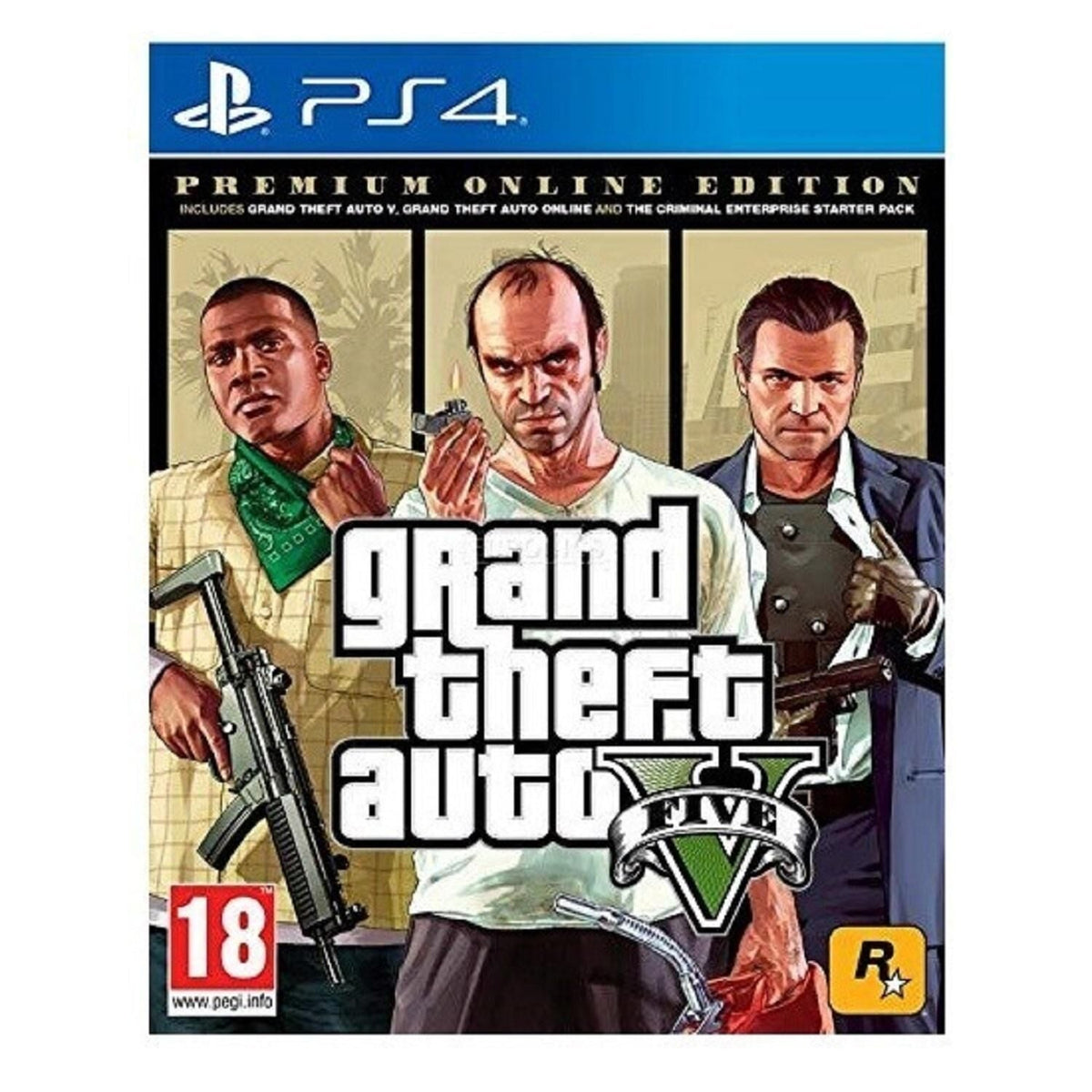 Rockstar Games GTA V Edition Premium Ps4