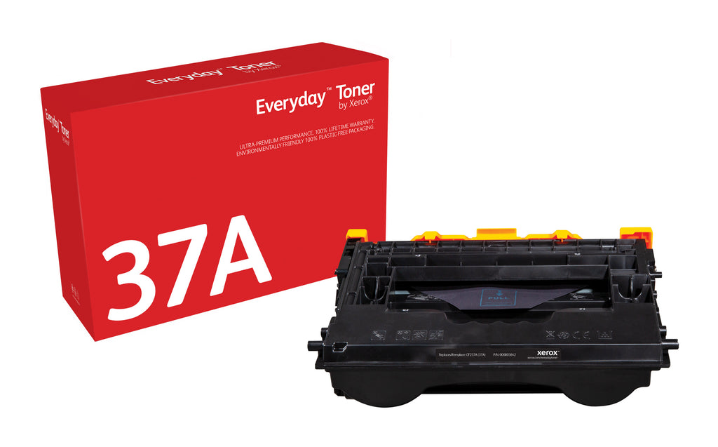 Toner Everyday™ Noir de Xerox compatible avec HP 37A (CF237A), Capacité standard