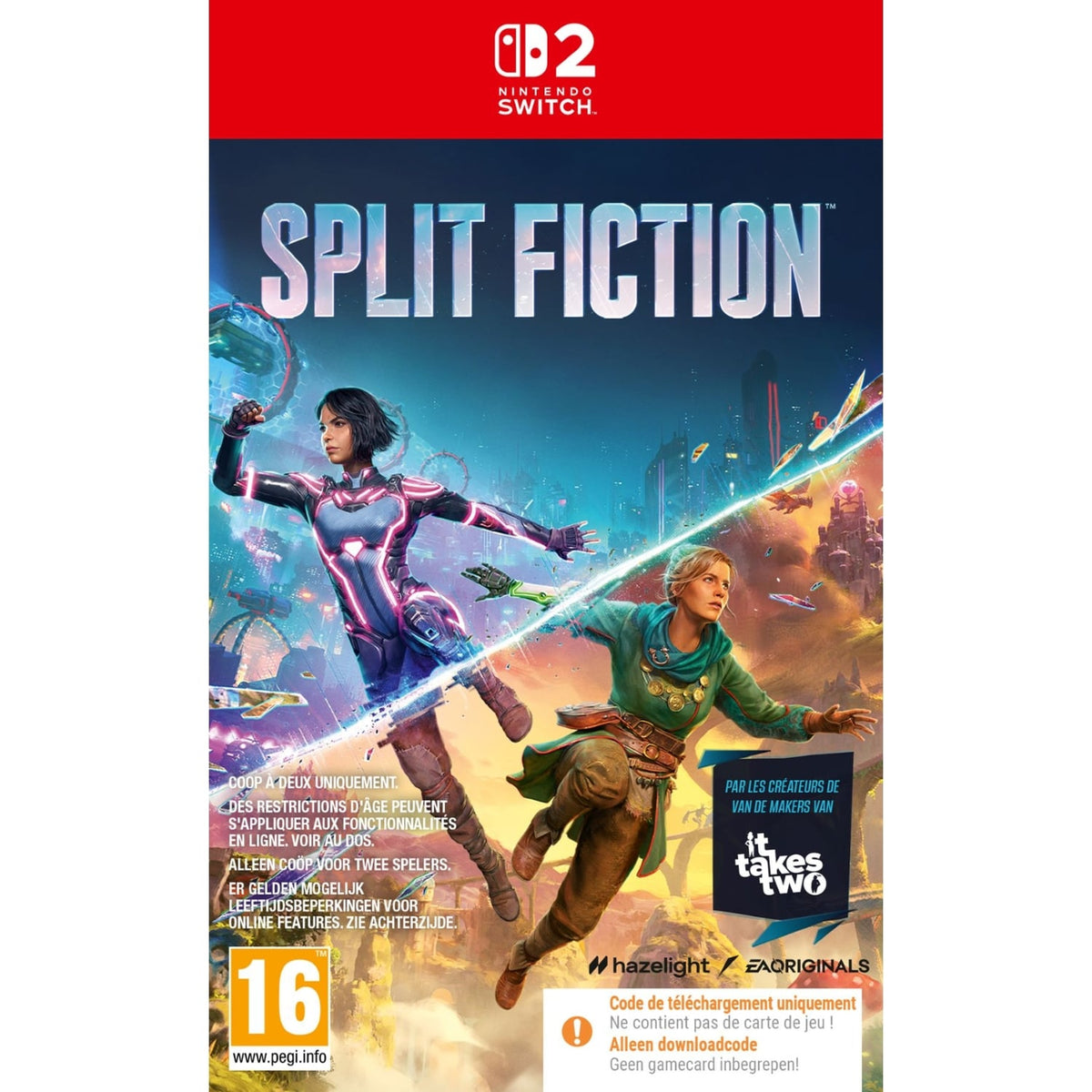 Electronic Arts Split Fiction (code à télécharger) Switch 2