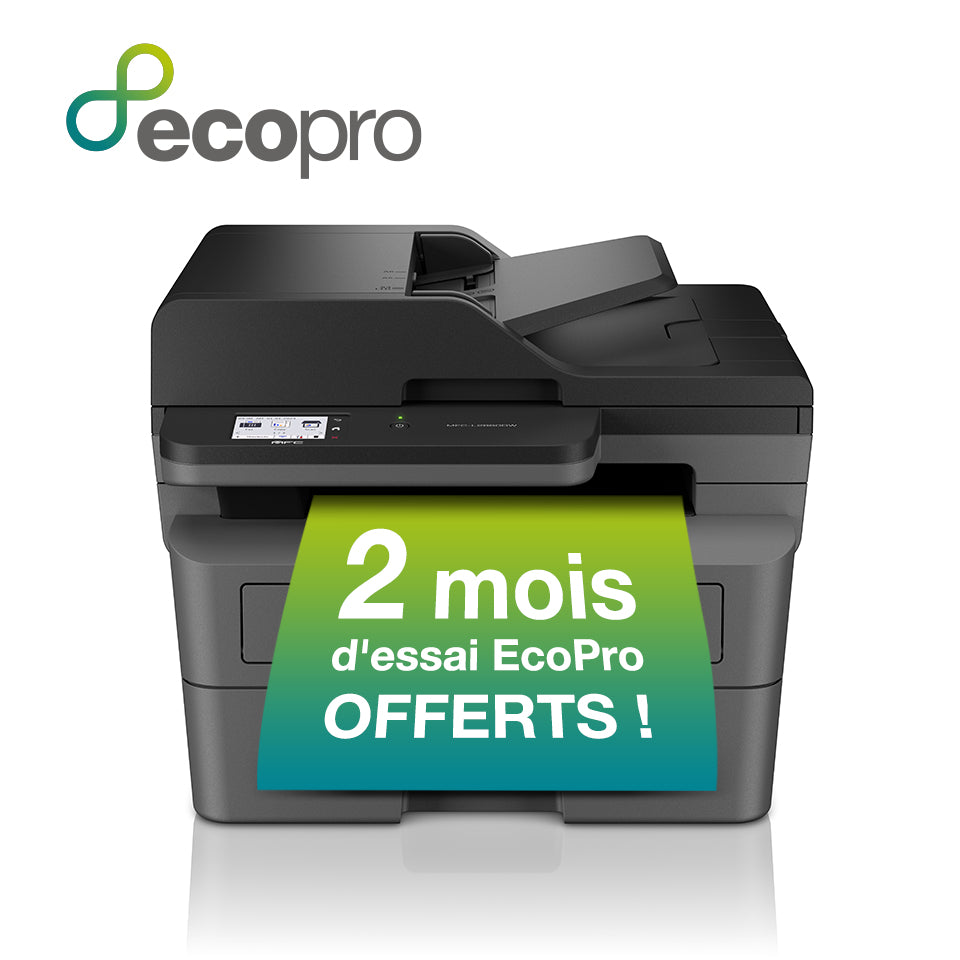 Brother MFCL2860DWRE1 Imprimante Laser A4, 1200 x 1200 DPI, 34 ppm, Wifi