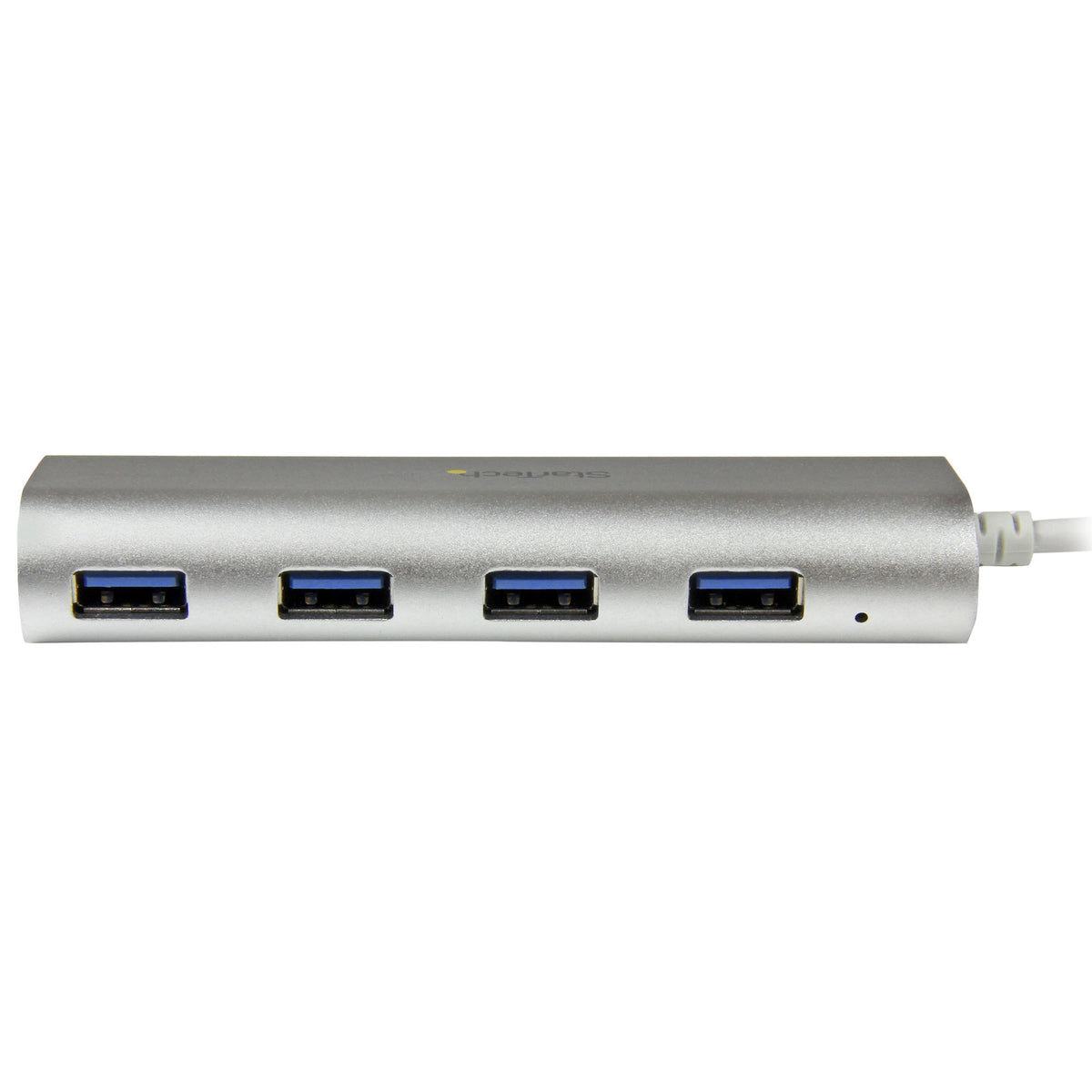 StarTech.com Hub USB 3.0 à 4 Ports avec Gigabit Ethernet, USB-A 5Gbps, Design Robuste en Aluminium