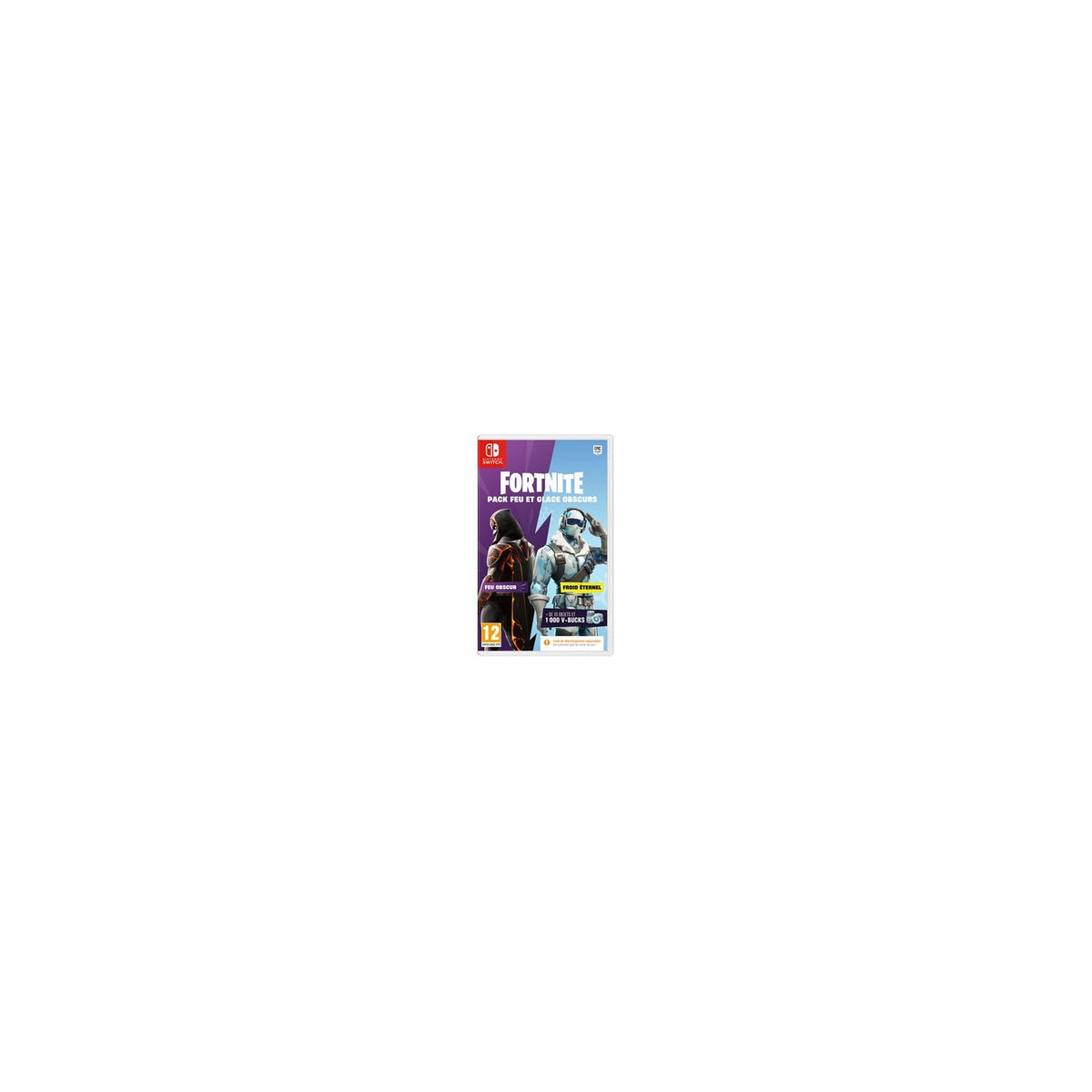 Nintendo Fortnite Pack Feu et Glace obscurs - Code in a box Switch