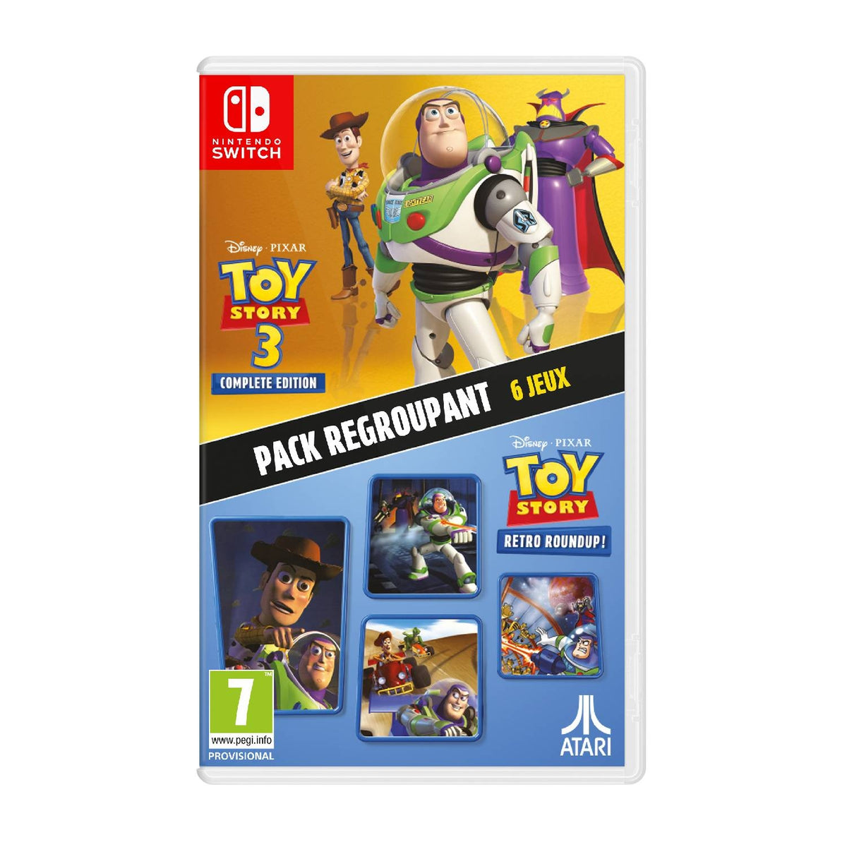 Atari Toy Story : Retro Roundup ! + Toy Story 3 Complete Edition Double Pack Switch