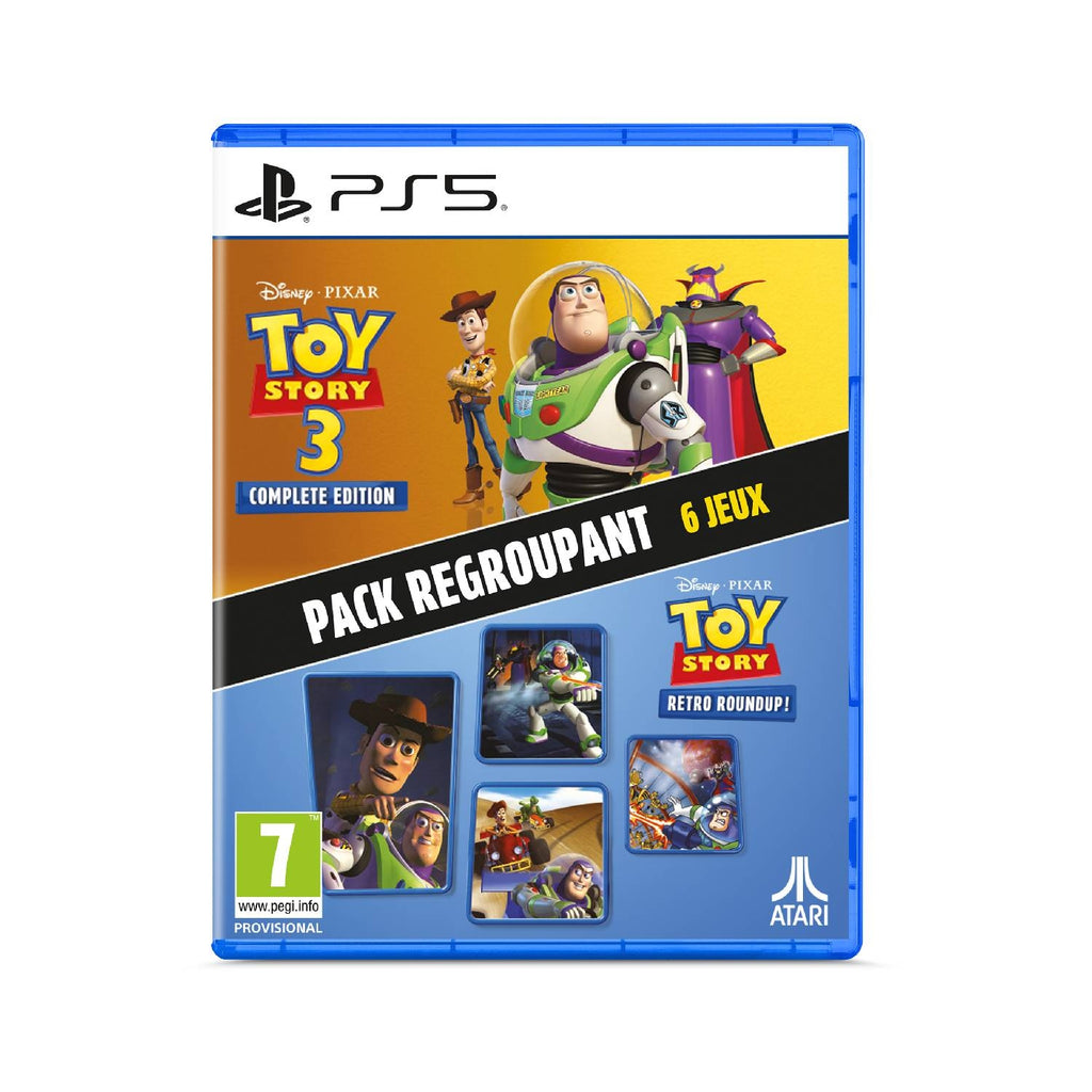 Atari Toy Story : Retro Roundup ! + Toy Story 3 Complete Edition Double Pack PS5
