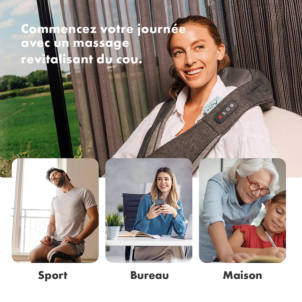 ZEN Ceinture de massage Zen Matterhom
