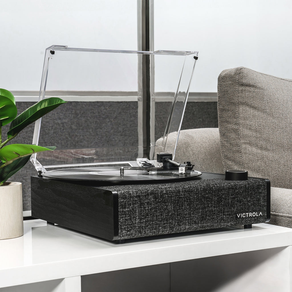 Victrola Platine Vinyle eastwood 2 noir - bluetooth in-out - at-3600a