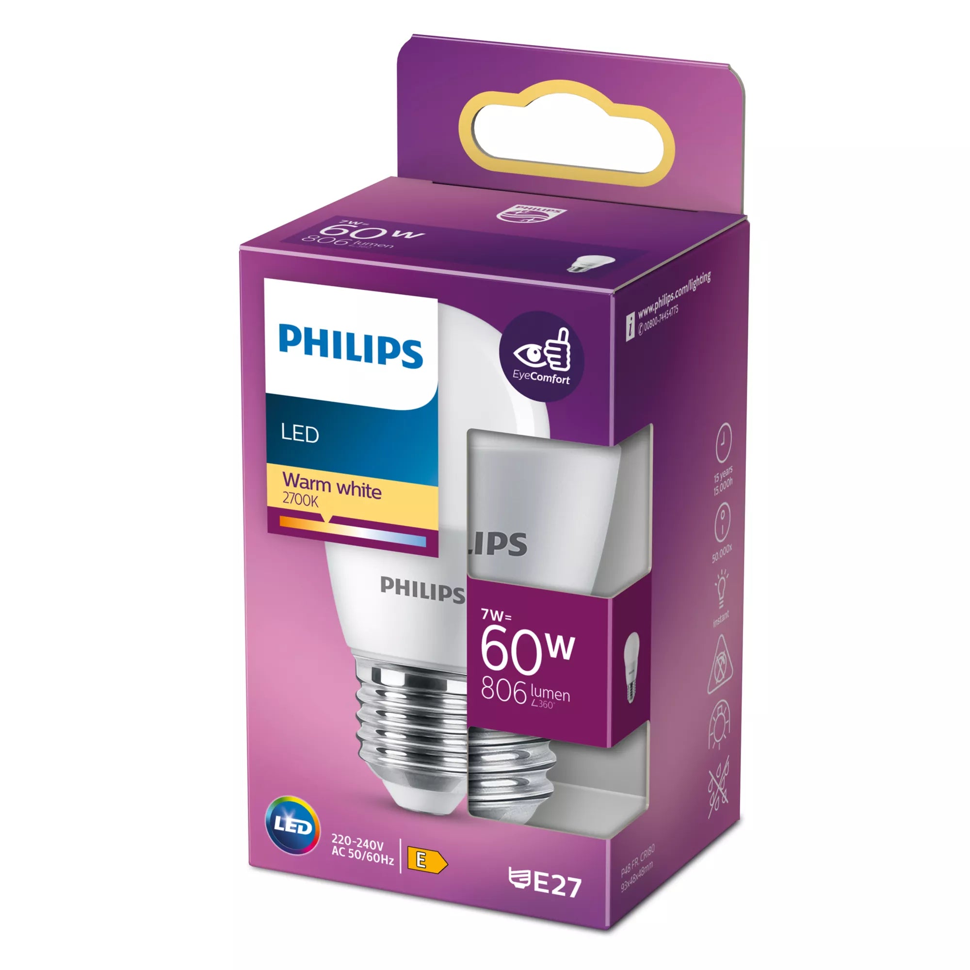Philips Flamme et lustre