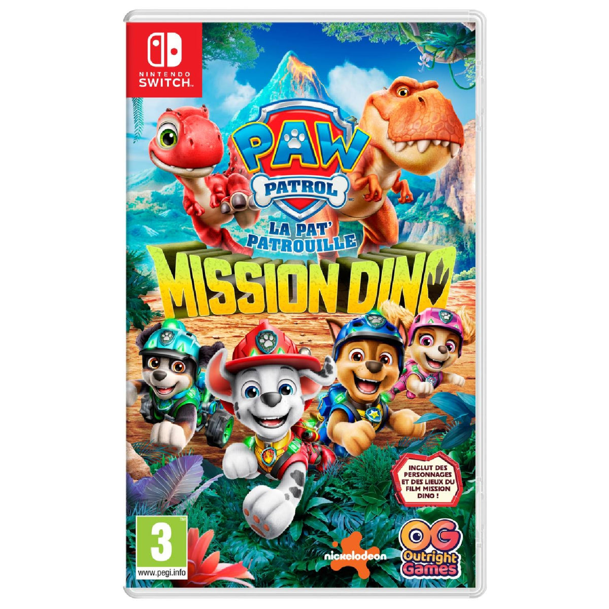 Outright Games PAW Patrol, la Pat'Patrouilleᴹᶜ: Mission Dino Switch