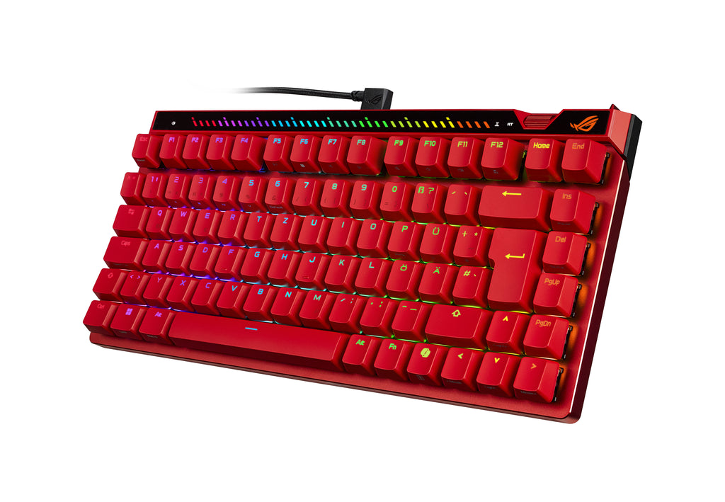 ASUS ROG Falchion Ace 75 HE clavier Gaming USB QWERTZ Rouge - vue 3