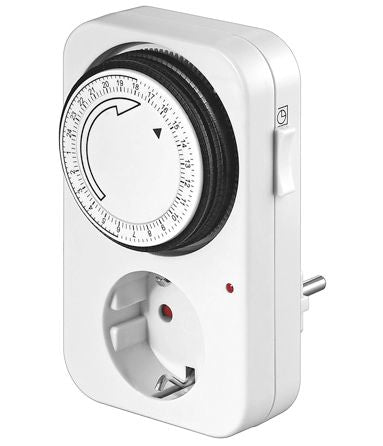 Microconnect GRUTIMER minuteur électrique Blanc Programmateur journalier