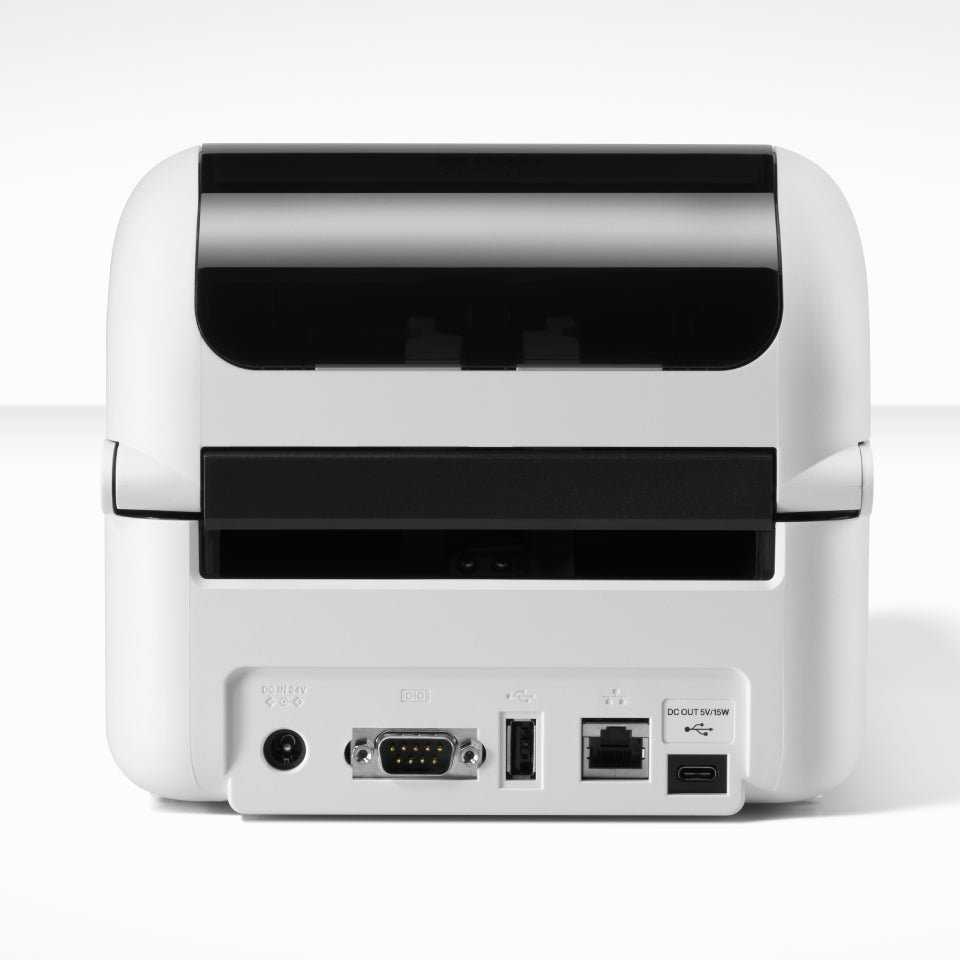 Brother TD-4555DNWB imprimante pour étiquettes Thermique directe 203 x 203 DPI 203 mm/sec Avec fil Ethernet/LAN Wifi Blu