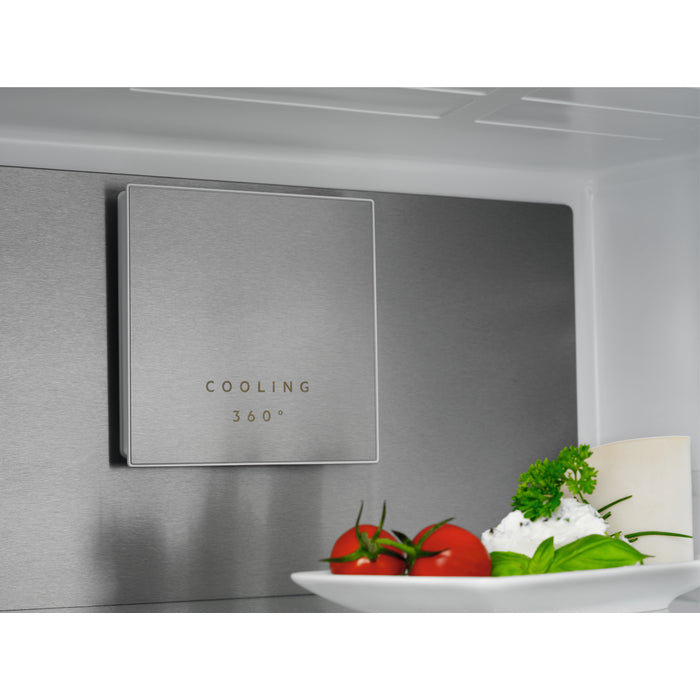 AEG RCS736DXMB Réfrigérateur Combiné Pose Libre 367 L, Noir