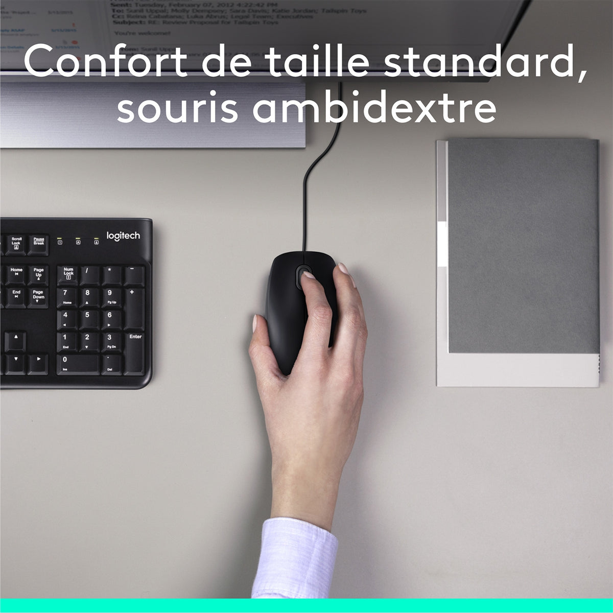 Logitech Clavier et souris MK120