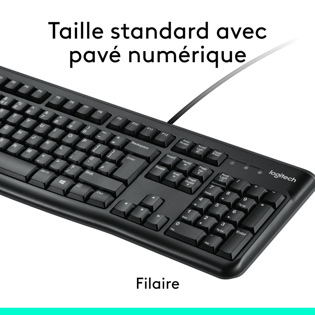 Logitech Clavier et souris MK120