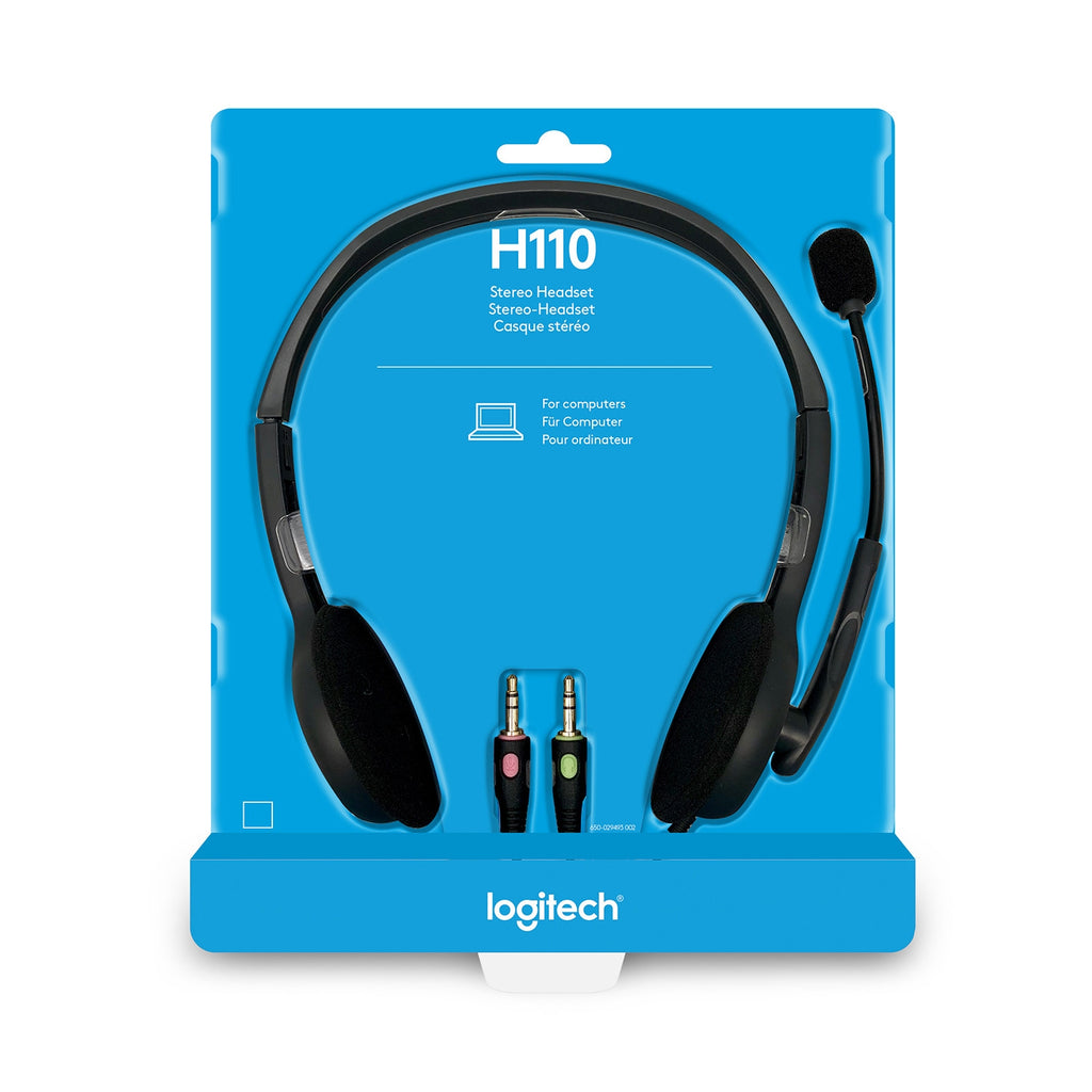 Logitech Casque micro H110 - Filaire