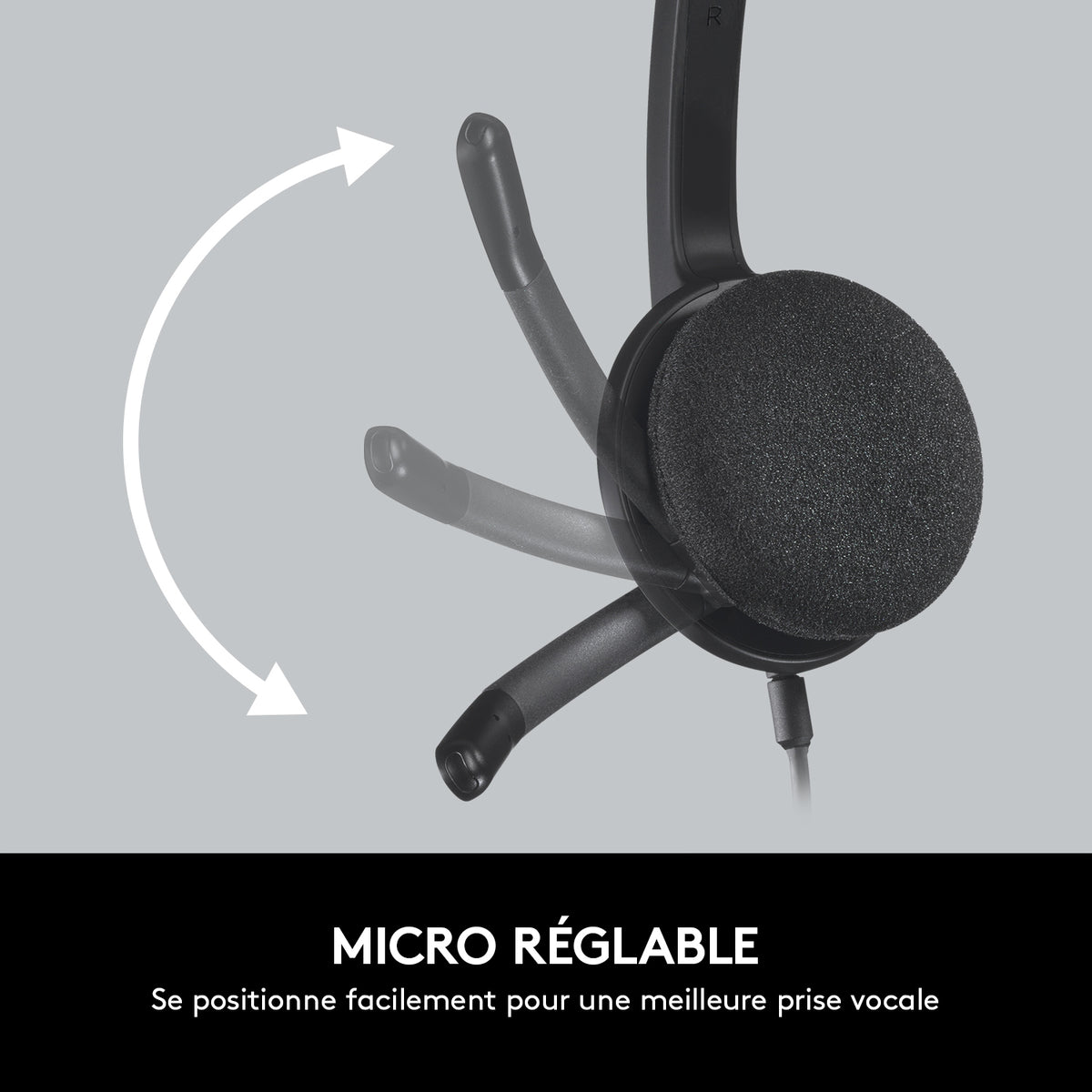 Logitech Casque bureautique H340 - Filaire