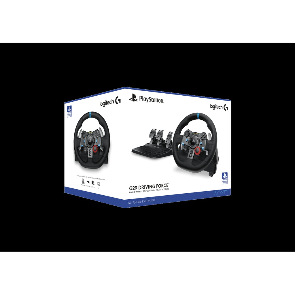 Logitech Volant et Pédalier G29 Driving Force PS4/PS3/PC