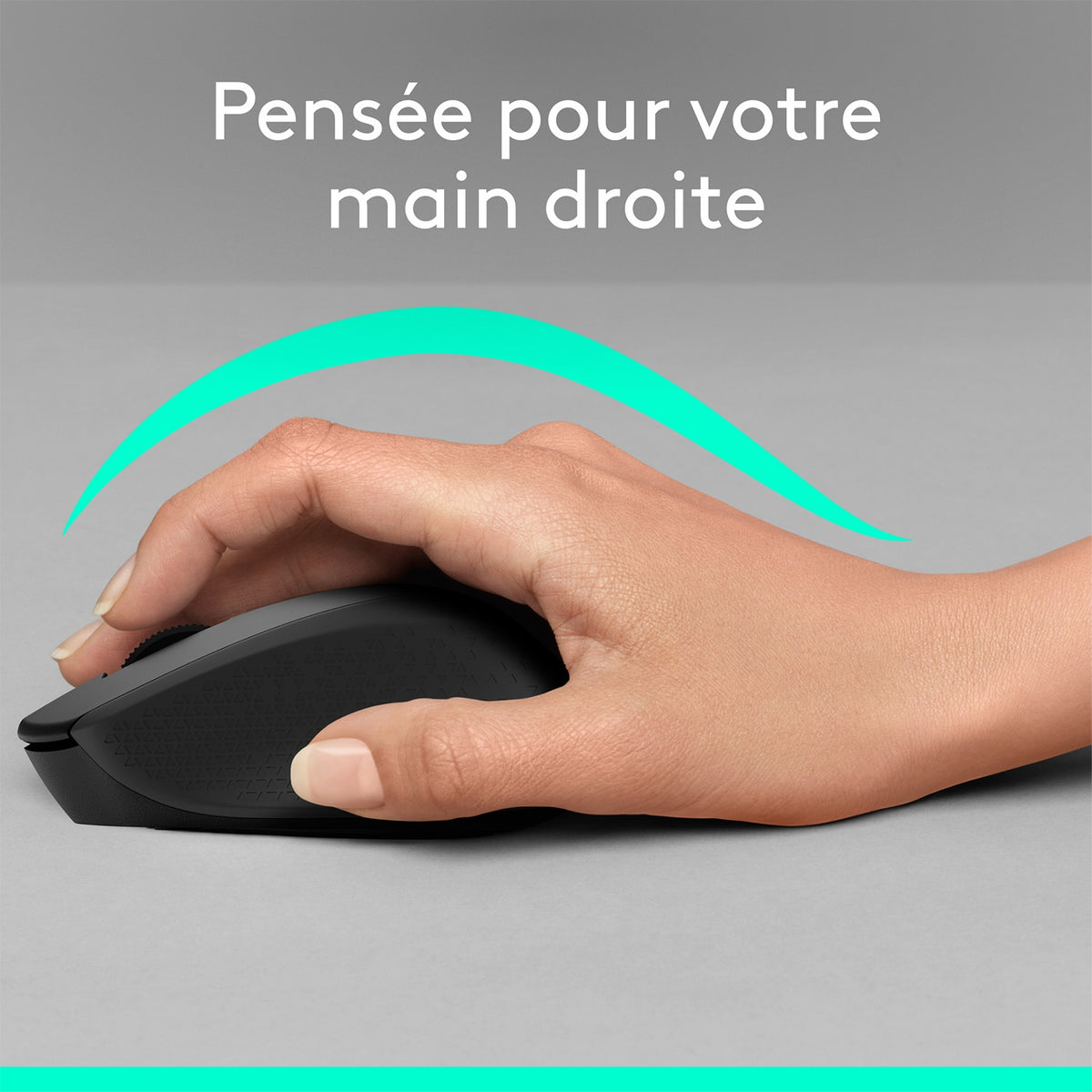 Logitech Souris sans fil M330 silent plus noire