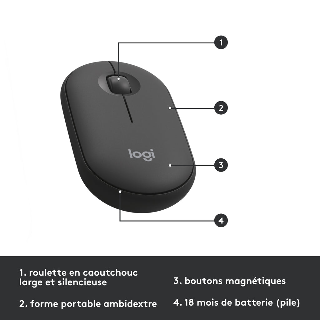 Logitech Clavier + souris MK470
