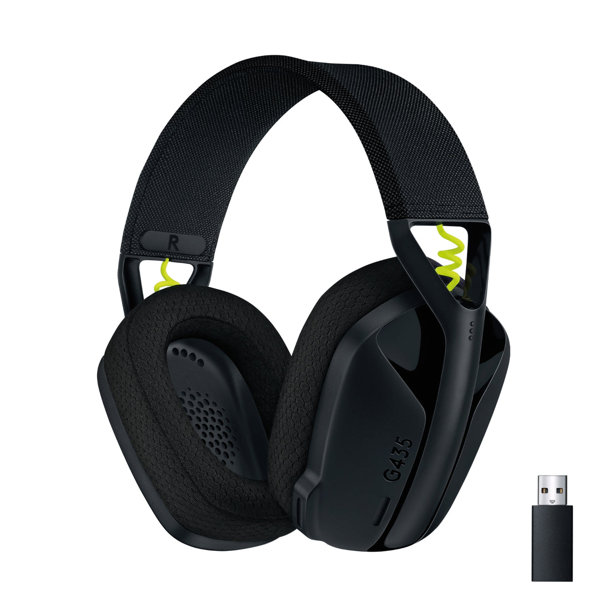 Logitech Casque gamer sans fil G G435 LIGHTSPEED Bluetooth Noir