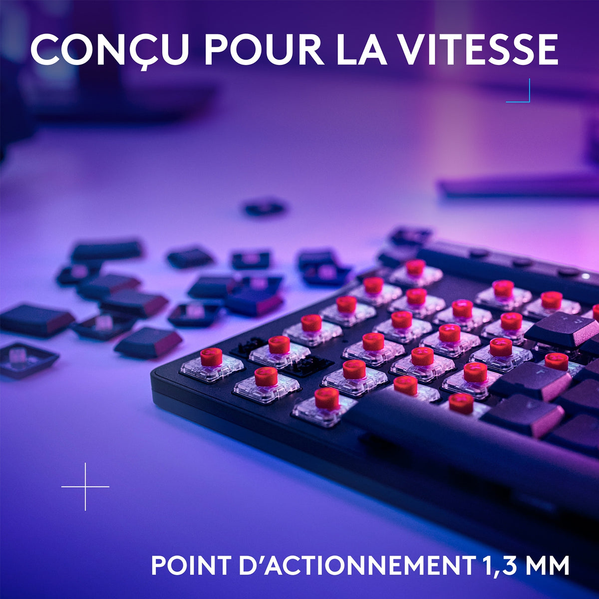 Logitech Clavier gaming sans fil G515