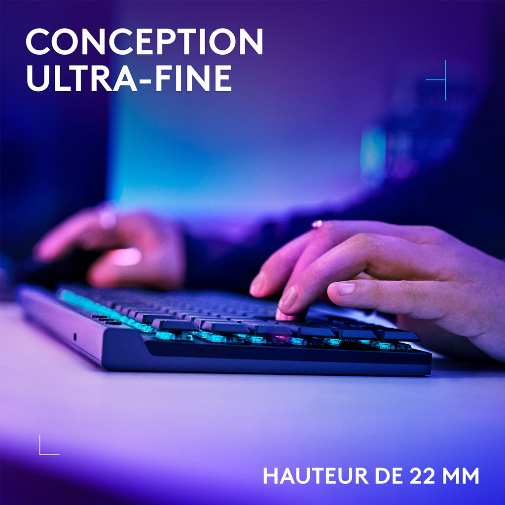 Logitech Clavier gaming sans fil G515