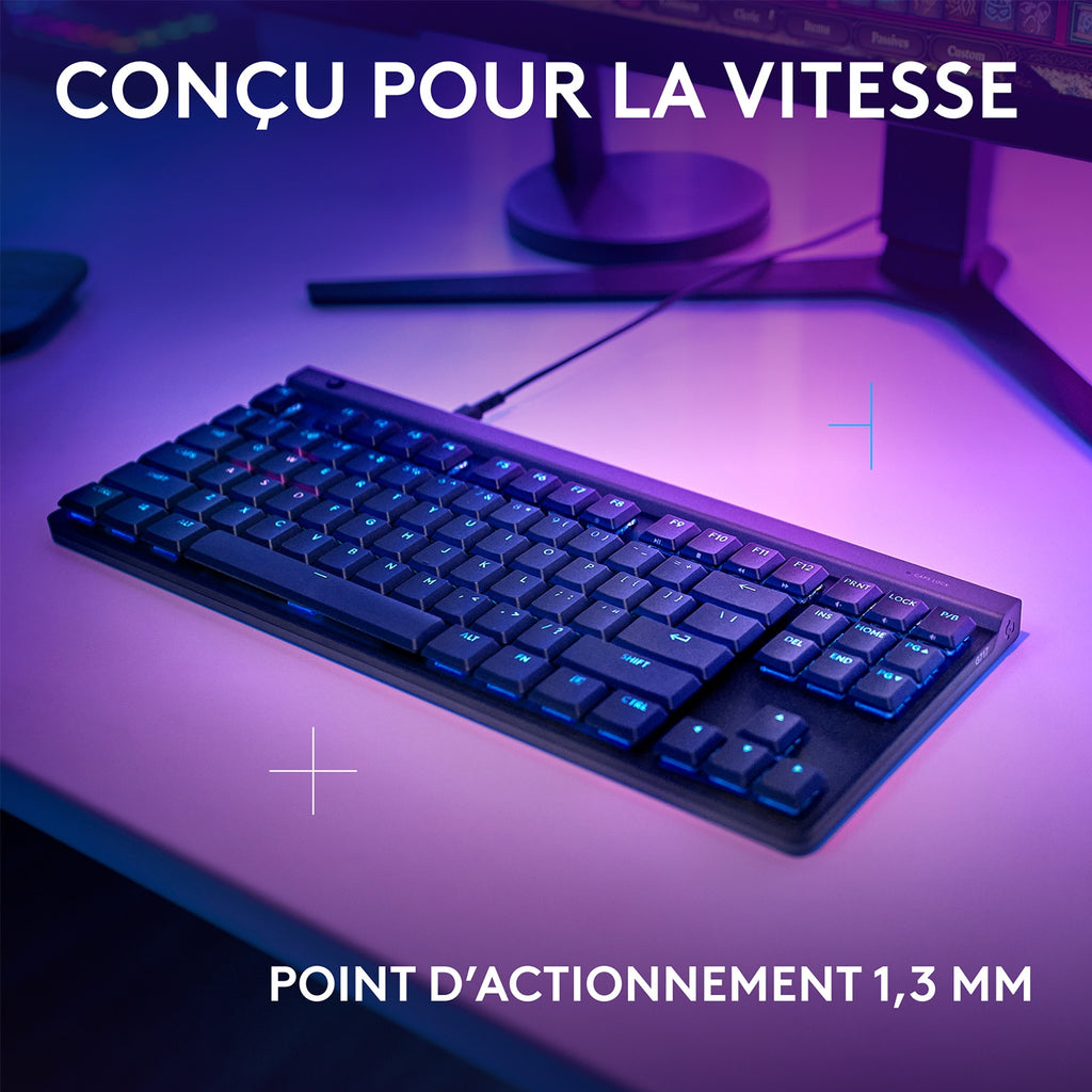 Logitech Clavier gaming filaire G515 noir