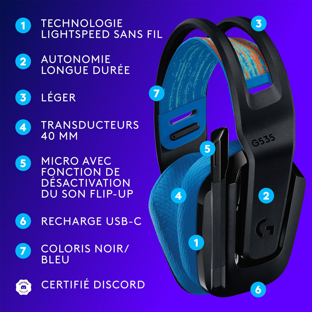 Logitech Casque gaming G353