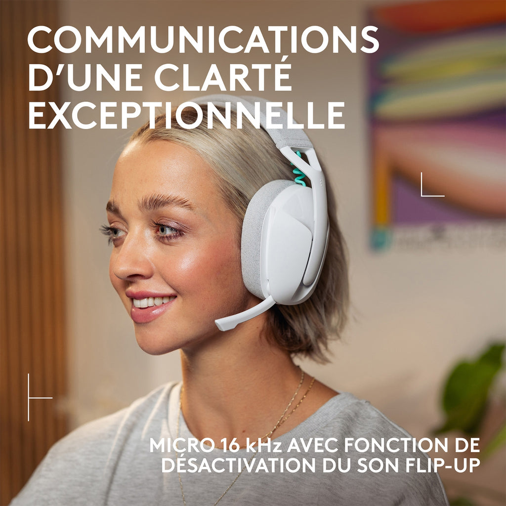 Logitech Casque G321 Wireless Blanc