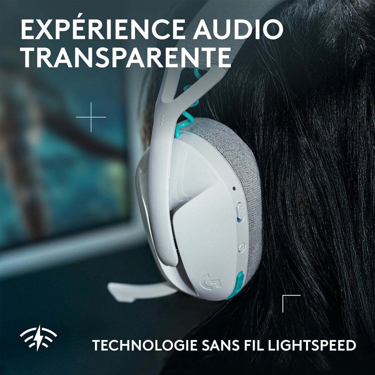 Logitech Casque G321 Wireless Blanc