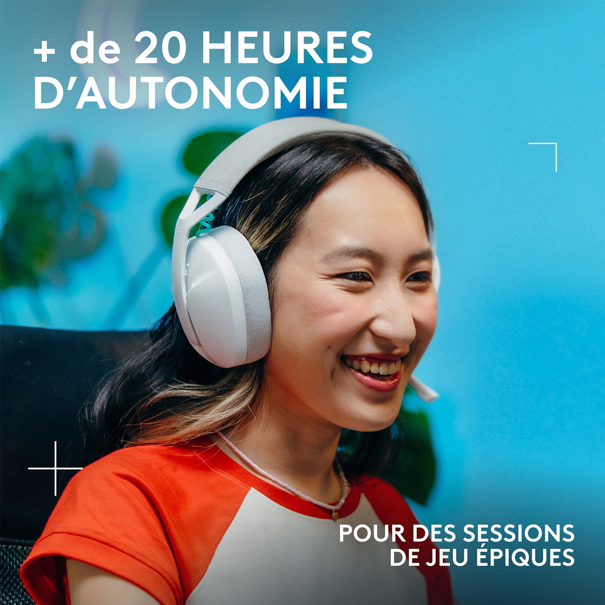 Logitech Casque G321 Wireless Blanc