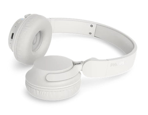 Philips TAH4000WT/00 casque Sans fil Arceau Appels/Musique USB Type-C Bluetooth Blanc
