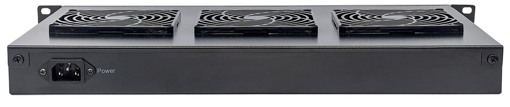 Intellinet Unité de ventilation à 3 ventilateurs pour racks 19", 1U, noire, garantie à vie - vue 4