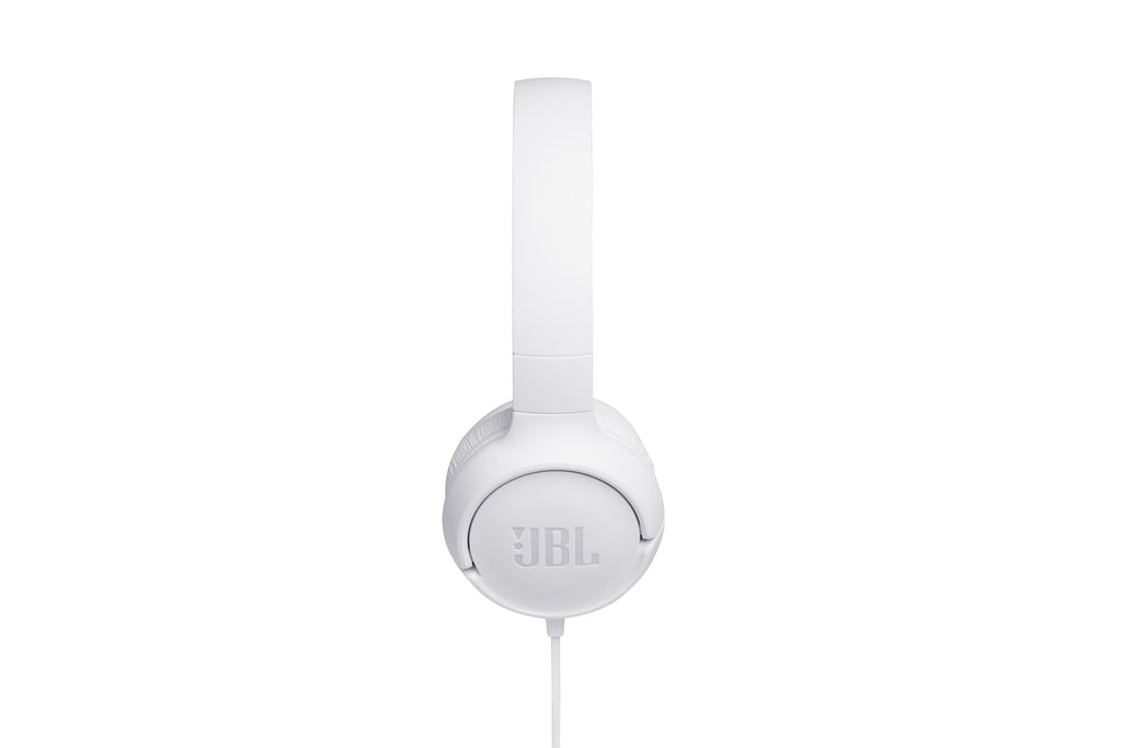 JBL Tune 500 Casque Avec fil Arceau Appels/Musique Blanc